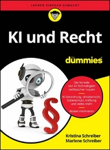 KI und Recht für Dummies - Kristina Schreiber, Marlene Schreiber