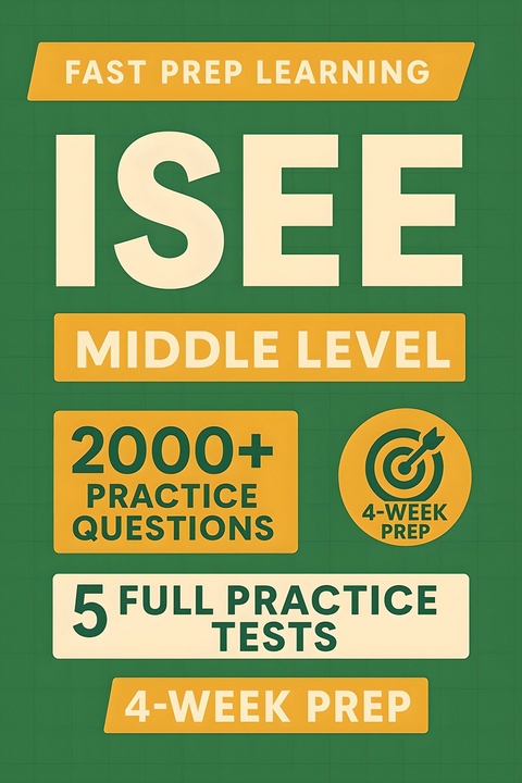 ISEE Middle Level -  Fast Prep Learning