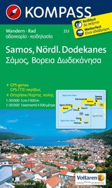 KOMPASS Wanderkarte Samos - N&ouml;rdlicher Dodekanes - 