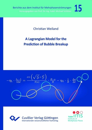A Lagrangian Model for the Prediction of Bubble Breakup