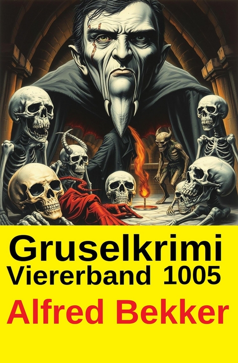 Gruselkrimi Viererband 1005 -  Alfred Bekker