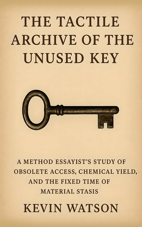 The Tactile Archive of the Unused Key -  Kevin Watson