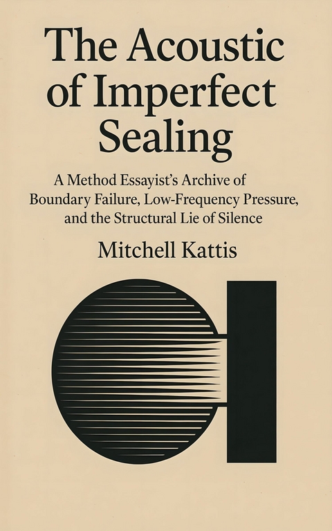 The Acoustic of Imperfect Sealing -  Mitchell Kattis
