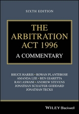 The Arbitration Act 1996 - Bruce Harris, Rowan Planterose, Amanda Lee, Ben Giaretta, Ravi Aswani, Andrew Stevens, Jonathan Schaffer-Goddard, Jonathan Tecks
