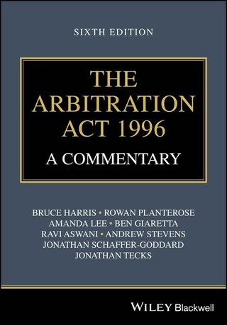 The Arbitration Act 1996