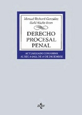 Derecho procesal penal - Manuel Richard Gonz&aacute;lez, I&ntilde;aki Ria&ntilde;o Brun