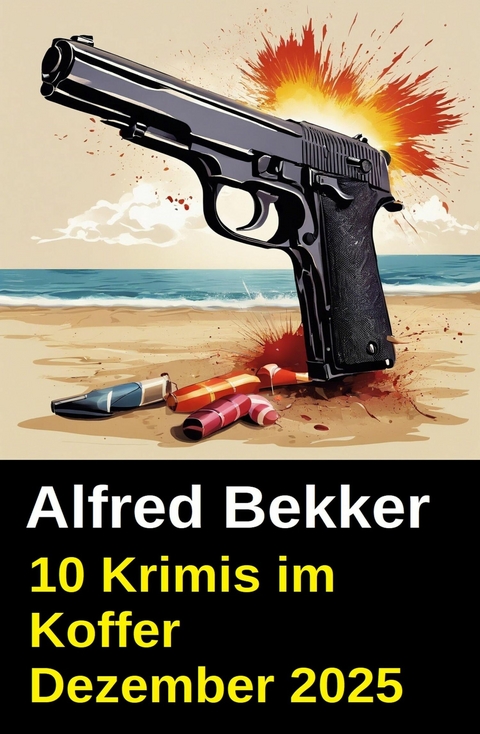 10 Krimis im Koffer Dezember 2025 -  Alfred Bekker