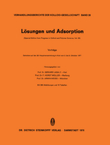 L&ouml;sungen und Adsorption - 