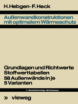Außenwandkonstruktionen mit optimalem Wärmeschutz - Friedrich Hebgen, Friedrich Heck