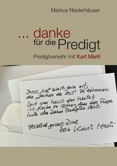 ... danke f&uuml;r die Predigt - Markus Niederh&auml;user