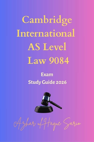 Cambridge International AS Level Law 9084