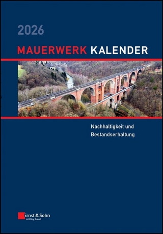 Mauerwerk-Kalender 2026 - Detleff Schermer; Eric Brehm
