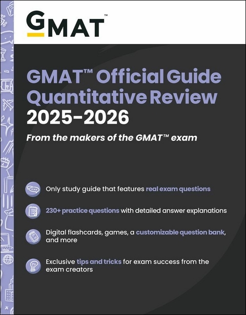 GMAT Official Guide Quantitative Review 2025-2026 -  GMAC (Graduate Management Admission Council)