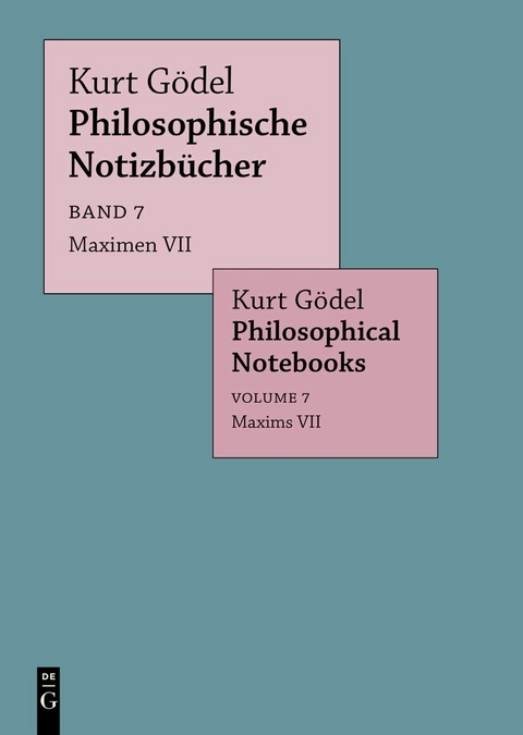 Maximen VII / Maxims VII -  Kurt G&ouml;del