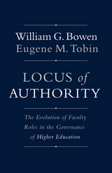 Locus of Authority - William G. Bowen, Eugene M. Tobin