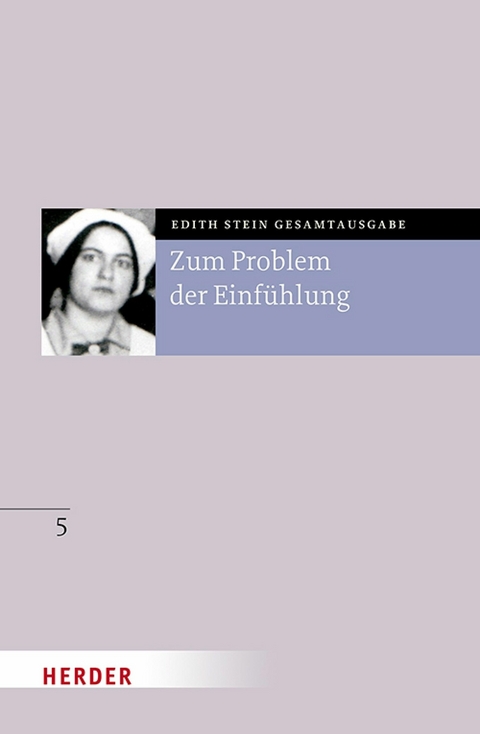 Zum Problem der Einf&uuml;hlung -  Edith Stein