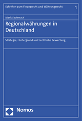 Regionalw&auml;hrungen in Deutschland - Marit Sademach