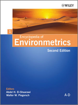 Encyclopedia of Environmetrics, 6 Volume Set - El-Shaarawi, Abdel H.; Piegorsch, Walter W.
