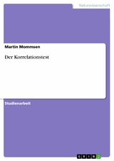 Der Korrelationstest -  Martin Mommsen