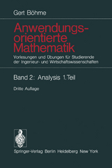Anwendungsorientierte Mathematik - Gert Böhme