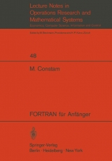 FORTRAN Fur Anf Nger - Martin Constam, M Constam