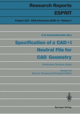 Specification of a CAD * I Neutral File for CAD Geometry - 