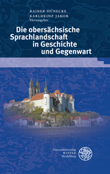 Die obers&auml;chsische Sprachlandschaft in Geschichte und Gegenwart - 