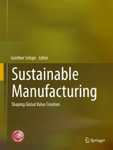 Sustainable Manufacturing - 