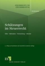 Sch&auml;tzungen im Steuerrecht - Michael Brinkmann
