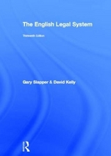 The English Legal System - Kelly, David