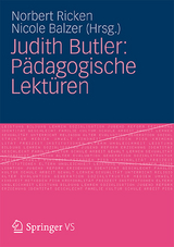 Judith Butler: P&auml;dagogische Lekt&uuml;ren - 