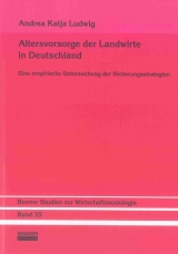 Altersvorsorge der Landwirte in Deutschland - Andrea Katja Ludwig