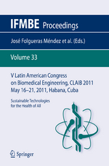 V Latin American Congress on Biomedical Engineering CLAIB 2011 May 16-21, 2011, Habana, Cuba - 
