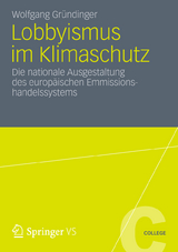 Lobbyismus im Klimaschutz - Wolfgang Gr&uuml;ndinger