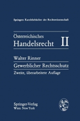 &Ouml;sterreichisches Handelsrecht II - W. Rinner
