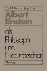 Albert Einstein als Philosoph und Naturforscher - Paul Arthur Schilpp