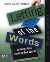 Letting Go of the Words - Redish, Janice (Ginny)