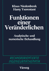 Funktionen einer Ver&auml;nderlichen - K. Niederdrenk, H. Yserentant