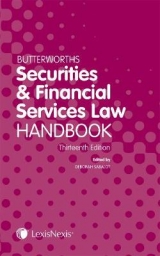 Butterworths Securities and Financial Services Law Handbook - 