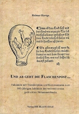 Und ab geht die Flaschenpost ... - Reimar Hartge