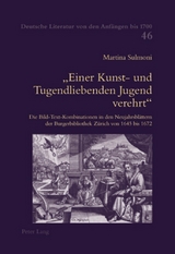 &laquo;Einer Kunst- und Tugendliebenden Jugend verehrt&raquo; - Martina Sulmoni-Riatsch