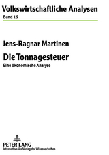 Die Tonnagesteuer - Jens-Ragnar Martinen