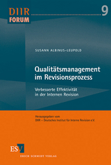 Qualit&auml;tsmanagement im Revisionsprozess - Susann Albinus-Leupold