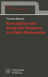 Konzeption und Stand des Einsatzes von Data Dictionaries - Thomas Myrach