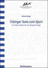 T&uuml;binger Texte zum Sport - Ommo Grupe