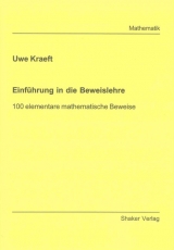 Einf&uuml;hrung in die Beweislehre - Uwe Kraeft