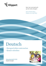 Kurzgeschichten untersuchen | Kreativ schreiben -  Derzbach-Rudolph