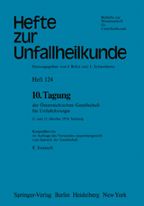 10. Tagung der &Ouml;sterreichischen Gesellschaft f&uuml;r Unfallchirurgie
