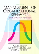 Management of Organizational Behavior - Hersey, Paul; Blanchard, Kenneth; Johnson, Dewey
