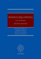 Whistleblowing - Bowers QC, John; Fodder, Martin; Lewis, Jeremy; Mitchell, Jack